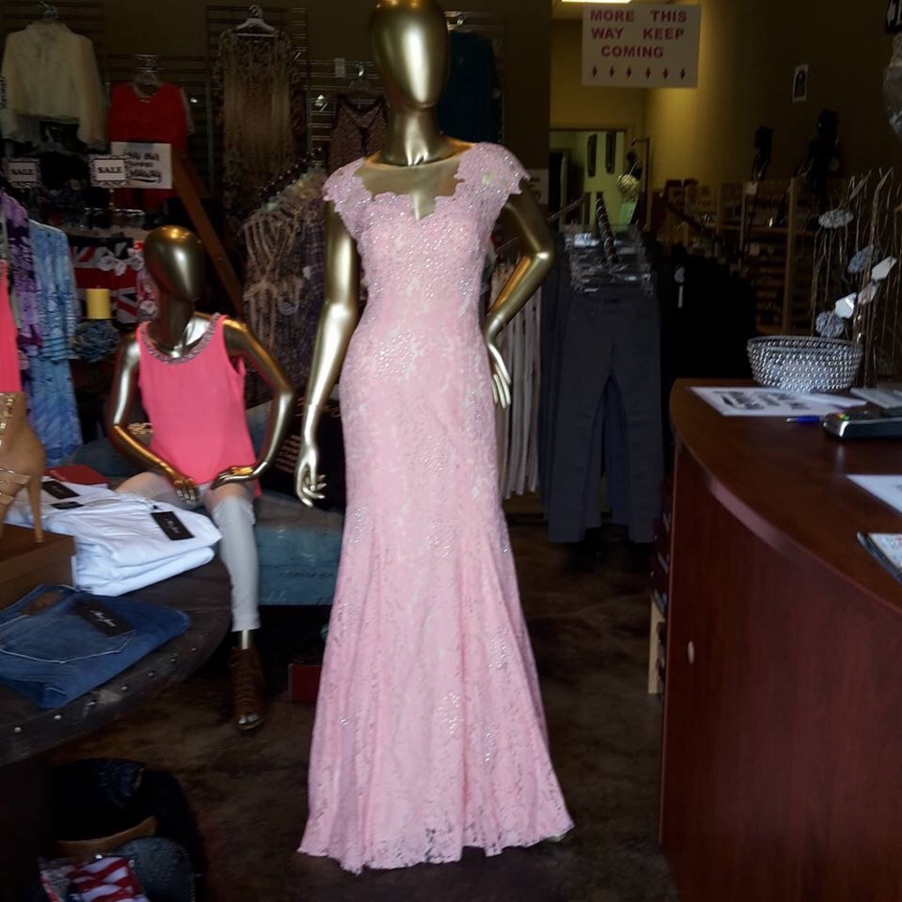 Beautiful backless Riva Gown